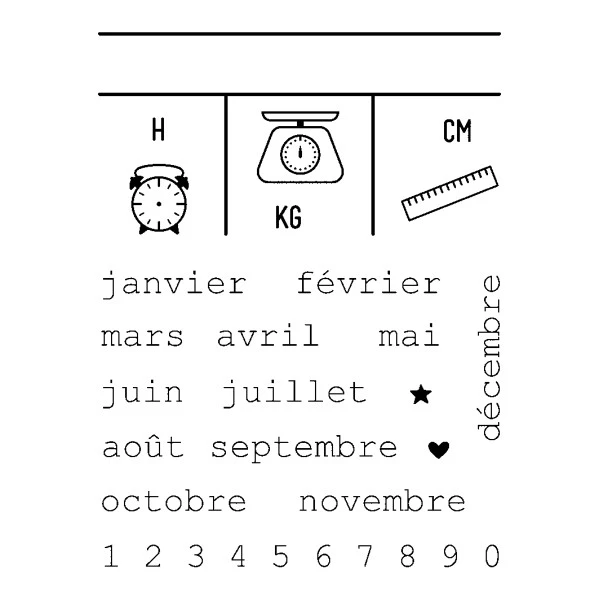 Le moins cher 🔥 Artemio Tampon Transparent Tampons Transparents Mes Jolies Comptines - Naissance - 0,3 à 2,5 Cm - 25 Pcs 👍 2 Le moins cher 🔥 Artemio Tampon Transparent Tampons Transparents Mes Jolies Comptines - Naissance - 0,3 à 2,5 Cm - 25 Pcs 👍 – Image 2