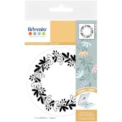 Bon marché ✔️ Artemio Tampon Transparent - Couronne De Printemps - 12 X 12 Cm - 1 Pce ✨