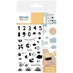 Top 10 ⭐ Artemio Tampon Transparent Tampons Transparents Mes Jolies Comptines - Calendrier - 1 à 5 Cm - 45 Pcs 👏