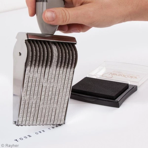 Meilleure vente 🎁 Rayher Tampon à Molette Tampon à Bandes De Caractères - 13 Bandes 💯 5 Meilleure vente 🎁 Rayher Tampon à Molette Tampon à Bandes De Caractères - 13 Bandes 💯 – Image 5