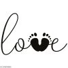 Meilleur prix 🔥 Tampon Bois Tampon En Bois Aladine - Love Empreinte De Pieds - 4 X 6 Cm ⭐