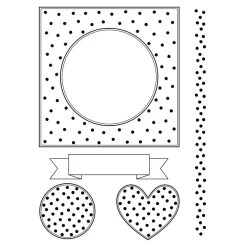 Meilleure vente 🎉 Tampon Transparent Tampon Clear Artemio - Cadre à Pois - 5 Pcs 😉 3 Meilleure vente 🎉 Tampon Transparent Tampon Clear Artemio - Cadre à Pois - 5 Pcs 😉 -Tampons scrap Soldes unnamed file 365