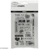 Le moins cher 🎉 Creativ Company Tampon Transparent Set De Tampons Transparents - Mots Anglais - 22 Pcs 🤩