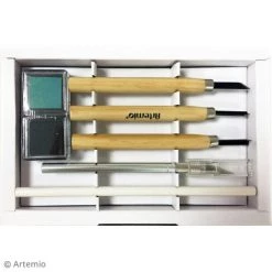 De gros 🔔 Artemio Kit Tampon à Graver - 87 Illustrations 🔥 -Tampons scrap Soldes unnamed file 413