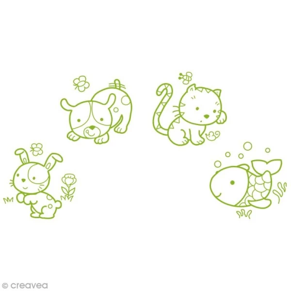 Vente flash 🔥 Aladine Tampon Enfant Tampon Stampo'baby Animaux Familiers 😉 2 Vente flash 🔥 Aladine Tampon Enfant Tampon Stampo'baby Animaux Familiers 😉 – Image 2