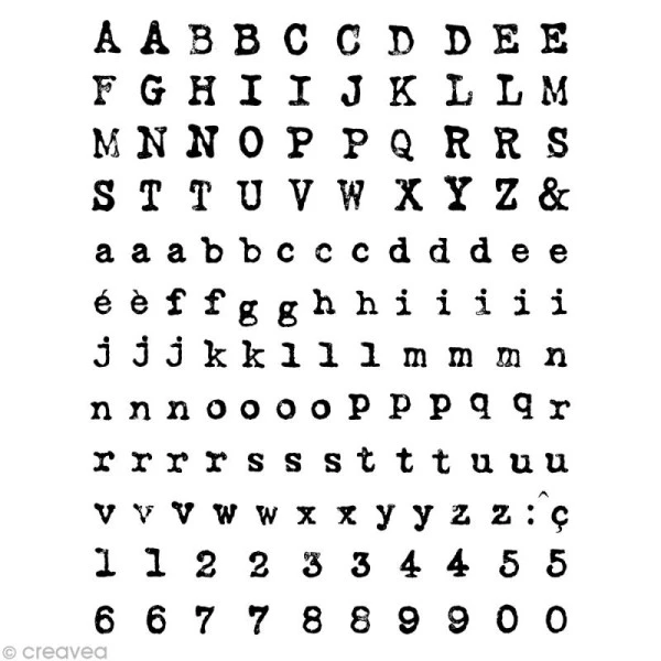 Meilleure vente 😉 Artemio Tampon Transparent Tampons Clear Stamp Alphabet Machine - Set De 138 Tampons ⭐ 1 Meilleure vente 😉 Artemio Tampon Transparent Tampons Clear Stamp Alphabet Machine - Set De 138 Tampons ⭐