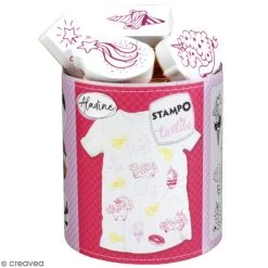 Les meilleures critiques de 🎁 Aladine Stampo'textile - Kit Tampon Et Encreur Izink - Licorne - 15 Pcs 💯