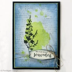 De gros 🌟 Florilèges Design Tampon Bois Bouquet Fondu - 4 X 10 Cm 👍 -Tampons scrap Soldes unnamed file 515