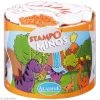 Tout neuf 🤩 Aladine Tampon Enfant Kit 10 Tampons Enfant Stampo'minos Dinosaures ⌛