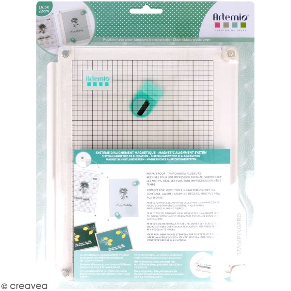 Budget ⭐ Artemio Accessoires Pour Tampons Presse De Précision Pour Tampons Transparents StampingPro - Sans Charnières - A5 🔥 1 Budget ⭐ Artemio Accessoires Pour Tampons Presse De Précision Pour Tampons Transparents StampingPro - Sans Charnières - A5 🔥