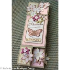 Bon marché ❤️ Florilèges Design Tampon Bois Tampon Envolée De Douceurs - Vol De Papillons - 10 X 13 Cm ✔️ -Tampons scrap Soldes unnamed file 561