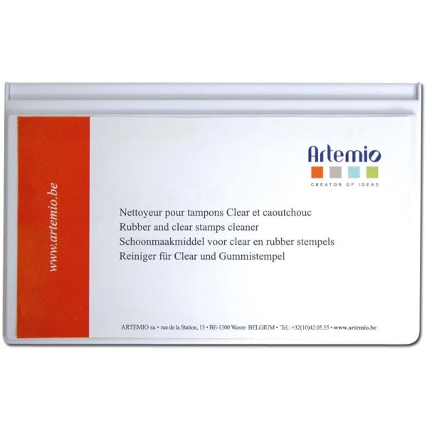 Tout neuf 🧨 Artemio Accessoires Pour Tampons Bloc Nettoyant Pour Tampons Bois Et Transparents ✨ 1 Tout neuf 🧨 Artemio Accessoires Pour Tampons Bloc Nettoyant Pour Tampons Bois Et Transparents ✨