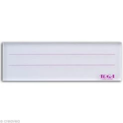 Nouveau ✨ Draeger By Toga Bloc Acrylique Pour Tampon Transparent - 5,5 X 15 Cm 😍