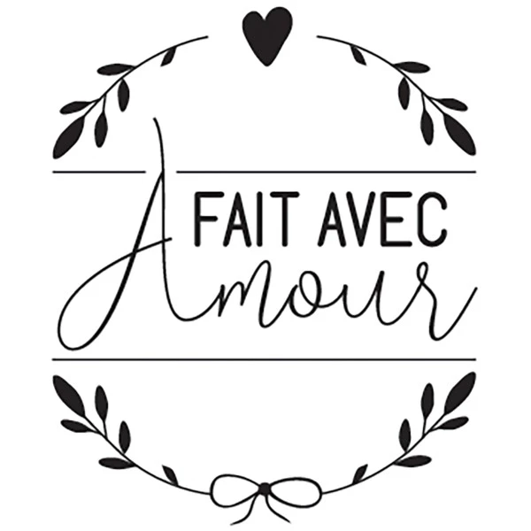 Vente flash 😍 Tampon Bois Aladine - Fait Avec Amour - 3 X 3 Cm 🔔 2 Vente flash 😍 Tampon Bois Aladine - Fait Avec Amour - 3 X 3 Cm 🔔 – Image 2