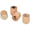 De gros ⭐ Artemio Tampon Bois Set De Tampons Bois - Woodsy 🎅 Christmas - 20 X 25 Mm - 4 Pcs 🛒
