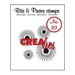 De gros ⭐ Tampon Transparent CREALIES Bits & Pieces N°89 Soleil ✨