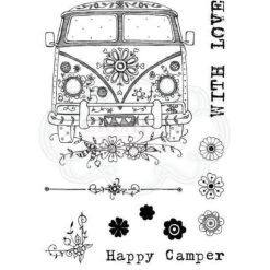 Top 10 👍 Woodware Tampon Transparent Van Hippie Pink Ink Designs 🌟