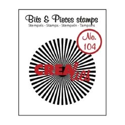 Remise 😍 Tampon Transparent CREALIES Bits & Pieces N°104 Rayons De Soleil Droit ❤️