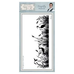 Grosses soldes 😉 CREATIVE EXPRESSIONS Tampons Cling Tampon Frise La Nature Au Bord De L'eau 🥰