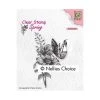 Nouveau 🌟 Tampon Transparent Clear Stamp Scrapbooking Nellie S Choice FLEUR PAPILLON 018 ✨