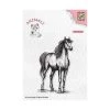 De gros ✔️ Tampon Transparent Clear Stamp Scrapbooking Nellie S Choice CHEVAL 019 🌟