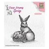 Les meilleures critiques de 😀 Tampon Transparent Clear Stamp Scrapbooking Nellie S Choice LAPIN PANIER OISEAU 013 🧨