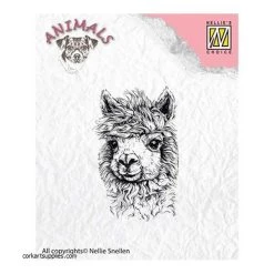 Budget 👏 Tampon Transparent Clear Stamp Scrapbooking Nellie S Choice LAMA 014 🌟