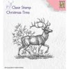 Acheter ✨ Tampon Transparent Clear Stamp Scrapbooking Nellie S Choice CERF FORET 020 🥰