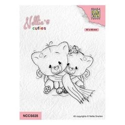 Meilleure affaire 🔔 Tampon Transparent Clear Stamp Scrapbooking Nellie S Choice NOUNOURS LOVE 028 🎉