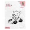Meilleur prix ✨ Tampon Transparent Clear Stamp Scrapbooking Nellie S Choice OURSON VOITURE 018 ❤️