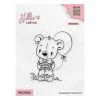 Vente flash 🌟 Tampon Transparent Clear Stamp Scrapbooking Nellie S Choice OURSON BALLON MUGUET 022 ⌛