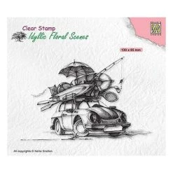 Meilleure vente 🎉 Tampon Transparent Clear Stamp Scrapbooking Nellie S Choice VACANSES D ETE 038 ⭐