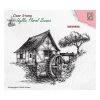 Promo 🎁 Tampon Transparent Clear Stamp Scrapbooking Nellie's Choice MOULIN A EAU 028 😉