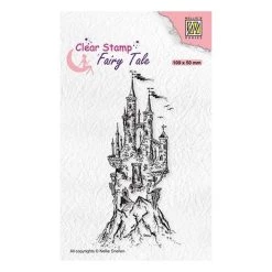 Offres 🧨 Tampon Transparent Clear Stamp Scrapbooking Nellie's Choice CHATEAU 017 ❤️