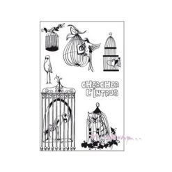 Coupon 😀 Vaessen Creative Tampon Transparent Tampons Transparents Chercher L'intrus Creative Collection - 7 Pièces 😀