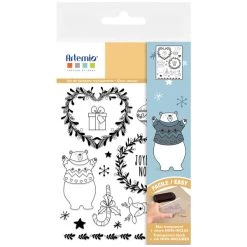 Les meilleures critiques de ✔️ Artemio Tampon Noël Tampons Transparents - Beary 🎄 Christmas - De 0,9 à 8 Cm - 16 Pcs ✔️