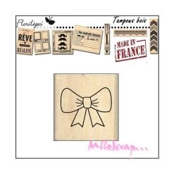 Meilleure affaire 🥰 Tampon Bois Nœuds Florilèges Design ❤️