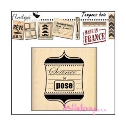 Les meilleures critiques de 🛒 Tampon Bois Séance De Pose Florilèges Design 😉