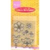 Promo 🛒 Tampon Transparent Tampons Clear Transparents 2 Motifs 3D Fleur Papillon Scrapbooking Carterie EC0090 Marianne Design 🔥