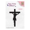 Tout neuf 😀 Tampon Transparent Clear Stamp Scrapbooking Nellie's Choice CHRIST CROIX 058 👏