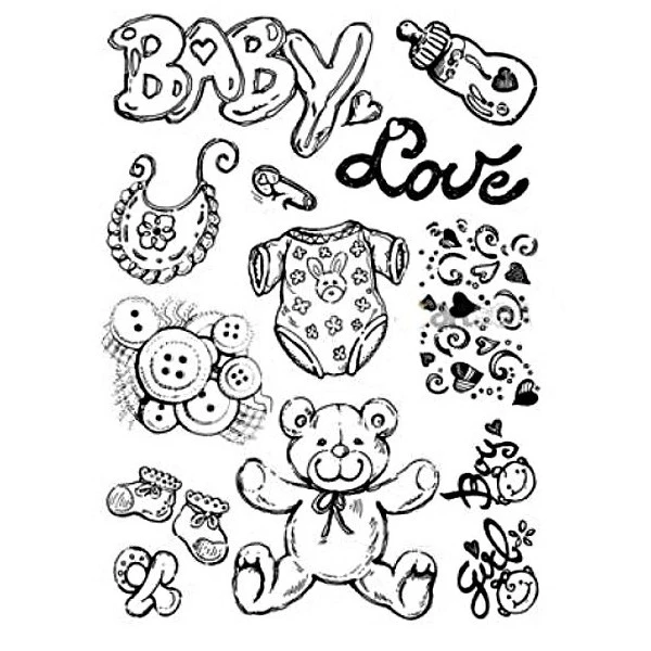 Les meilleures critiques de ✨ Tampon Transparent 14 Tampons Acryliques Transparents Naissance Scrapbooking Carterie WTK011 Stamperia 🌟 2 Les meilleures critiques de ✨ Tampon Transparent 14 Tampons Acryliques Transparents Naissance Scrapbooking Carterie WTK011 Stamperia 🌟 – Image 2