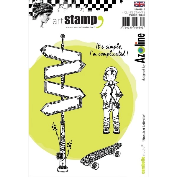 De gros 🌟 Tampons Cling Zinouk Of Belleville Carabelle Studio 😉 1 De gros 🌟 Tampons Cling Zinouk Of Belleville Carabelle Studio 😉